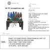 44 PC screwdriver set,high quality screwdriver set,screwdriver set hand tool
