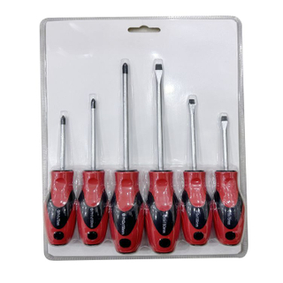 6 Pc Rubber Handle Screwdriver Set star Bit Screwdriver Set compact Screwdriver Set