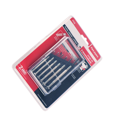 6 PC PRECISION SCREWDRIVER SET WITH BLISTER