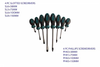 Shuangjian 22 Year Custom Manufacturer Handle Material PP and PVC 37 Pcs Screwdriver Set