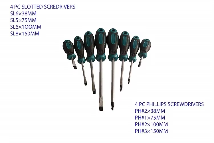 Shuangjian 22 Year Custom Manufacturer Handle Material PP and PVC 37 Pcs Screwdriver Set