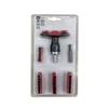 New Developed T Type Retchet Screwdriver Includes 30 Bits,t30 Torx Head Screwdriver
