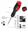 Bicycle Repairing Tool Set 31 Pc Rubber Handle Ratcheting Screwdriver Set With Blister Packs