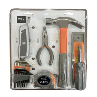 Screwdriver Set With Hammer Pliers and Tape Measure Knife,household Tool Set