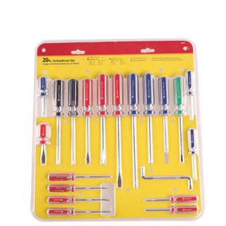 Accept Custom Order 20pcs Multifunction Screw Driver Mini Set Tool Kit