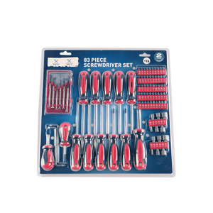 83 Pc Screwedriver Set With Blister Pack