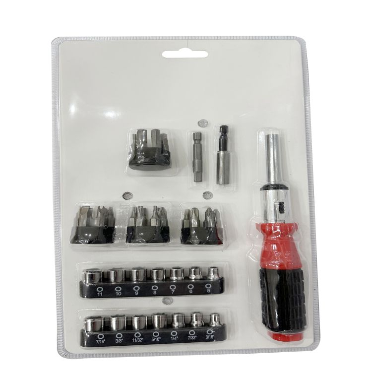 Car Repair Tool 1 Ratchet Screwdriver and 32 Bits,good Quality Cheap Screwdriver Set
