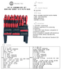 Slotted Torx Cross Flat Phillips Screwdriver 100 Pc Screwdriver Setcontains Socket Bits With Rack