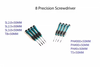 Shuangjian 22 Year Custom Manufacturer Handle Material PP and PVC 37 Pcs Screwdriver Set