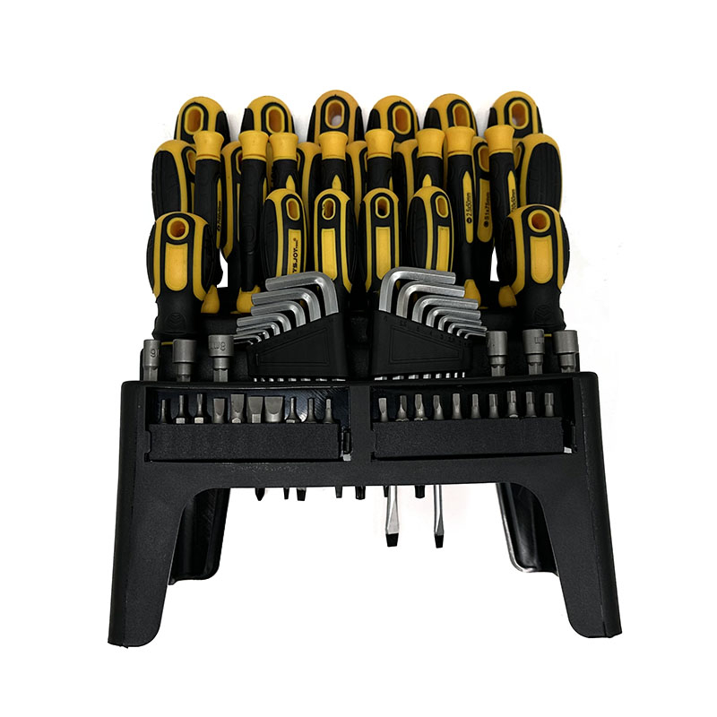custom 70 Pc Screwdriver Set,Printing logo 70 Pc Screwdriver Set With Rack and Hex Key