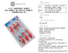 Factory Price Stable Quality 6 Pcs Acetate Handle Magnetic Cross Slotted Screwdriver Mini
