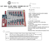 16Pc Three Colour Handle Screwdriver Set Tool Kit With Blister Pack