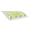 7 Pc Transparent Acetate Handle Hammer Flat Phillips Screwdriver Impact With Blister Pack