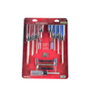 High Quality Colorful Handle Polypropylene Handle Magnetic Ratchet 40 Pc Screwdriver Set